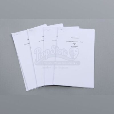 Lot # 206 - S6E03 - " Queer Studies and Advanced Waxing": Four "The Karate Kid" Stageplay Sides