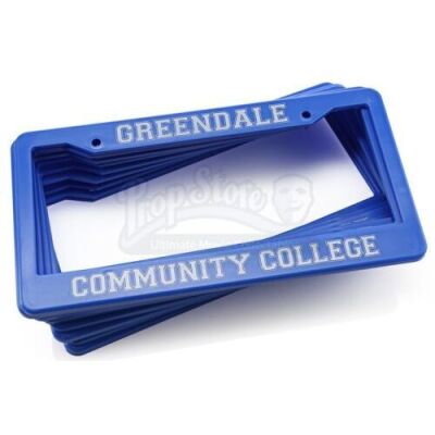 Lot # 211 - Various Episodes: 11 Greendale Community College License Plates
