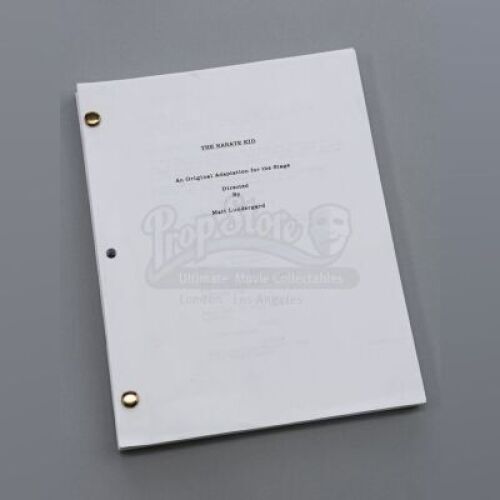 Lot # 225 - S6E03 - " Queer Studies and Advanced Waxing": Matt Lundergard's (as portrayed by Jason Mantzoukas) "The Karate Kid" Stageplay Script