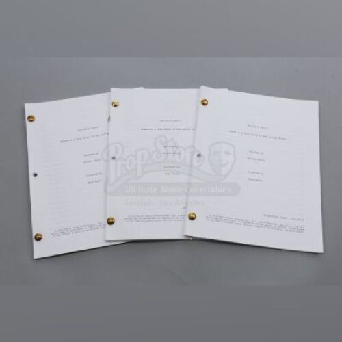 Lot # 243 - S6E05 - "Laws of Robotics and Party Rights": Three "Britta's (as portrayed by Gillian Jacobs) Party" Script Extras