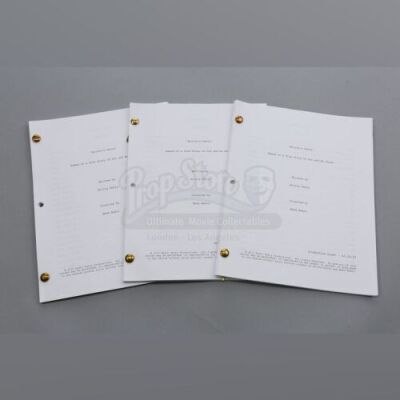 Lot # 243 - S6E05 - "Laws of Robotics and Party Rights": Three "Britta's (as portrayed by Gillian Jacobs) Party" Script Extras
