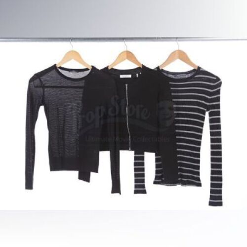 Lot # 245 - S6E05 - "Laws of Robotics and Party Rights": Britta's (as portrayed by Gillian Jacobs) Season 6 Shirt, Sweater, and Jacket