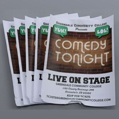 Lot # 249 - S6E06 - "Basic Email Security": Five GCC Comedy Show Flyers