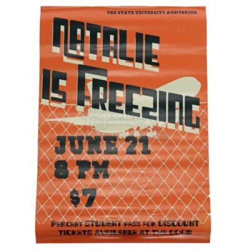 Lot # 261 - S6E07 - Advanced Safety Features: Natalie is Freezing Concert Poster