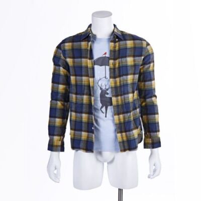 Lot # 267 - S6E08 - "Intro to Recycled Cinema": Abed Nadir's (as portrayed by Danny Pudi) Intro to Recycled Cinema Flannel and Shirt
