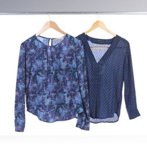 Lot # 281 - S6E10 - "Basic RV Repair and Palmistry": Two Annie Edison (as portrayed by Alison Brie) Season 6 Blouses