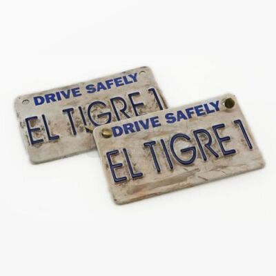 Lot # 305 - Various Episodes: Benjamin Chang's (Ken Jeong) "ELTIGRE1" License Plates