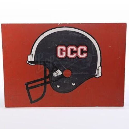 Lot # 314 - Various Episodes: Greendale Community College Football Sign