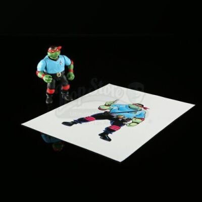 Lot # 585 - Unproduced Chief Medical Officer Raphael Star Trek Hardcopy With Copy Of Original Design Sheet