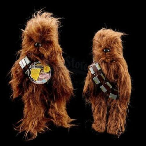 Lot # 145 - Chewbacca Kenner Plush Quality-Control Prototype and Production Toy