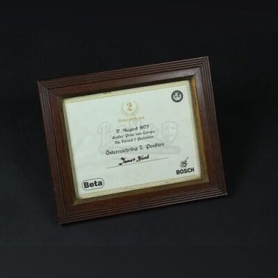 RUSH - James Hunt (Chris Hemsworth) Austrian GP Certificate (RP005)