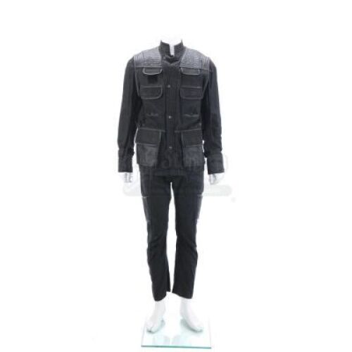Lot # 83 - Divergent (2014): Will's Erudite Mutiny Jacket, T-Shirt and Pants