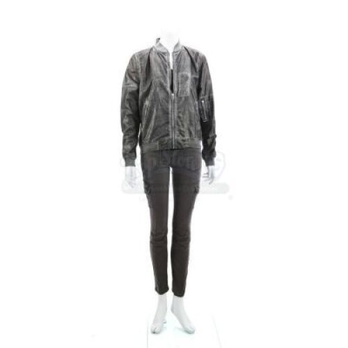 Lot # 207 - The Divergent Series: Allegiant (2016): Christina's Rain-Stained Fringe Costume