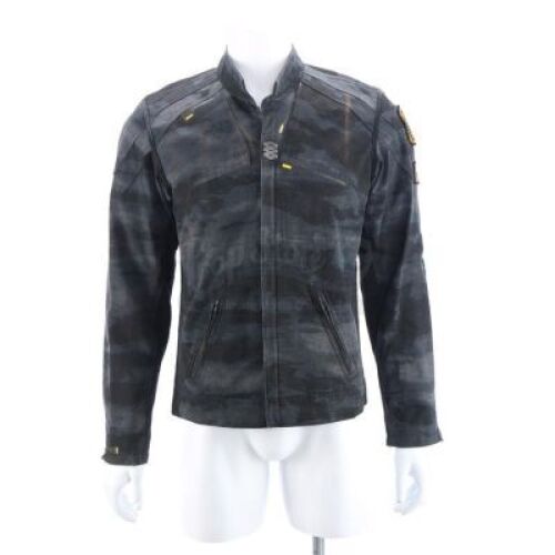 Lot # 250 - The Divergent Series: Allegiant (2016): Tobias "Four" Eaton's Stunt Gray Fringe Mission Tactical Jacket