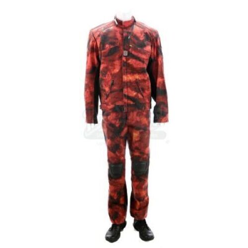 Lot # 269 - The Divergent Series: Allegiant (2016): Tobias "Four" Eaton's Red Fringe Mission Costume