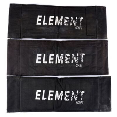 Lot # 290 - The Divergent Series: Allegiant (2016): Three Production Crew Chairbacks