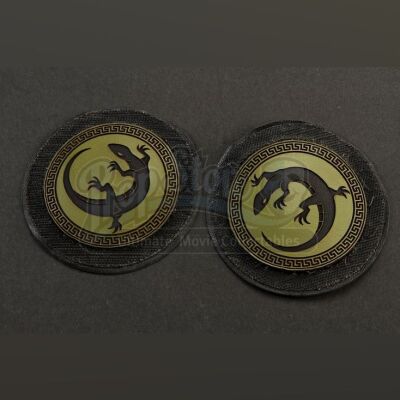 ENDER'S GAME - Pair of Salamander Army Patches 01