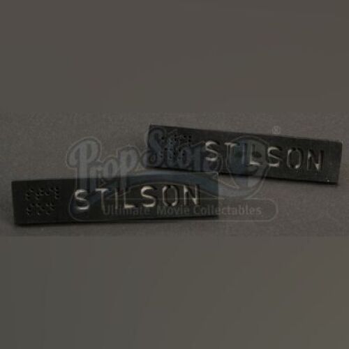 ENDER'S GAME - Stilson's (Caleb Thaggard) Name Bar Pair