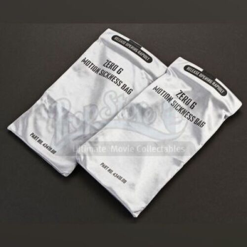 ENDER'S GAME - Pair of Zero Gravity Motion Sickness Bags 02