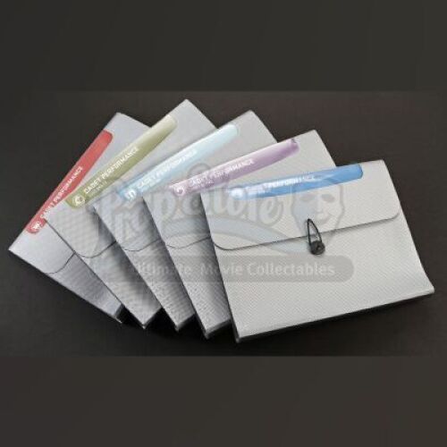 ENDER'S GAME - Lot of 6 Battle School Performance Folders 04