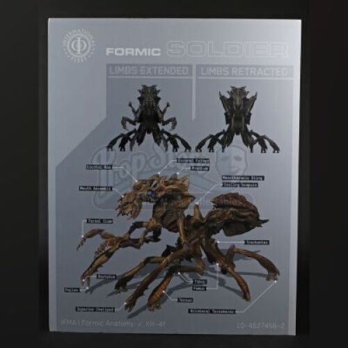 ENDER'S GAME - Formic Solider Limb Diagram