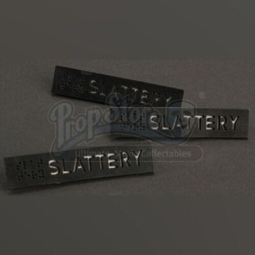 ENDER'S GAME - Slattery's (Cameron Gaskins) Name Bar Set