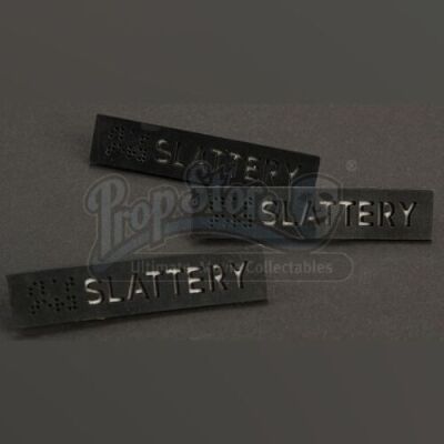 ENDER'S GAME - Slattery's (Cameron Gaskins) Name Bar Set