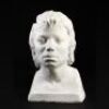 MICHAEL JACKSON: MOONWALKER (1988) - Michael Jackson Head Lifecast with Sculpted Hair