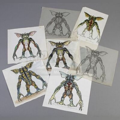GREMLINS 2: THE NEW BATCH (1990) - Daffy Hand-Drawn Color Tests