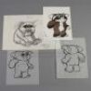 GREMLINS 2: THE NEW BATCH (1990) - Hand-Drawn Mogwai Color Tests