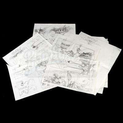 GREMLINS 2: THE NEW BATCH (1990) - Hand-Drawn Storyboard Set