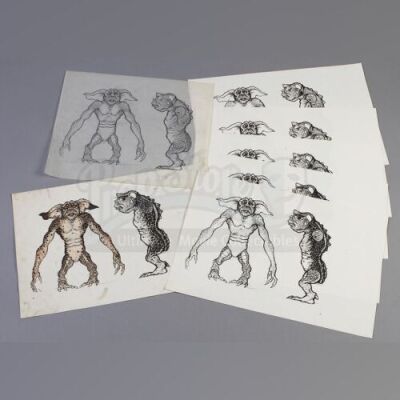 GREMLINS 2: THE NEW BATCH (1990) - Lenny Hand-Drawn Color Tests