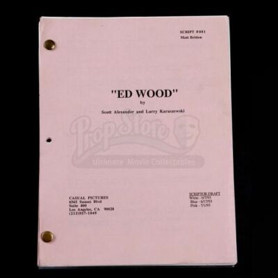 ED WOOD (1994) - Revised Third Draft Script
