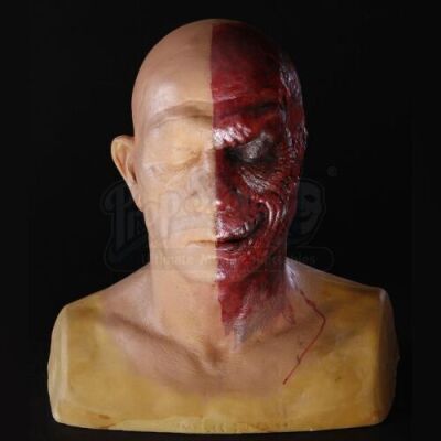 BATMAN FOREVER (1995) - Two-Face (Tommy Lee Jones) Paint Test