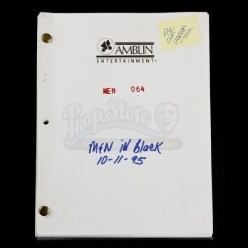 MEN IN BLACK (1997) - Revised Script