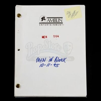 MEN IN BLACK (1997) - Revised Script