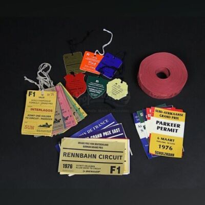 RUSH - Selection of Circuit & Parking Passes with Entrance Ticket Roll (RP067)
