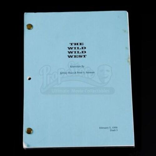 WILD WILD WEST (1999) - Third Draft Shooting Script