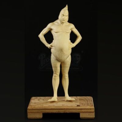 HOW THE GRINCH STOLE CHRISTMAS (2000) - Resin Grinch (Jim Carrey) Maquette