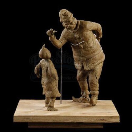HOW THE GRINCH STOLE CHRISTMAS (2000) - Grinch and Who Maquette