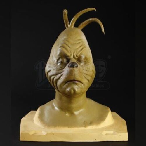 HOW THE GRINCH STOLE CHRISTMAS (2000) - Mechanical Grinch Test Bust