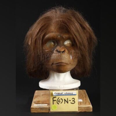 PLANET OF THE APES (2001) - Female Chimp (Michelle Nicholls) Mask