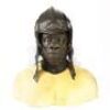 PLANET OF THE APES (2001) - Attar's (Michael Clarke Duncan) Costume Helmet and Paint Test Head