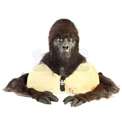 PLANET OF THE APES (2001) - Krull (Cary-Hiroyuki Tagawa) Make-Up Test and Gloves