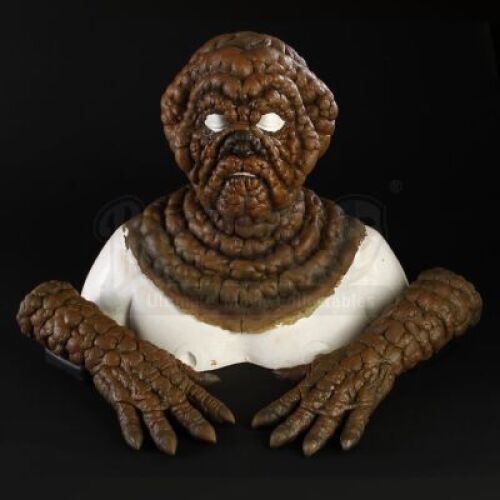 MEN IN BLACK II (2002) - Dog Poop Alien (Sonny Tipton) Mask and Glove Pair