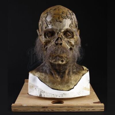 THE HAUNTED MANSION (2003) - Mustachioed Zombie Mask on Bust