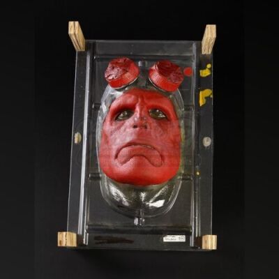 HELLBOY (2004) - Hellboy's Stunt Face Appliance and Horn Stubs