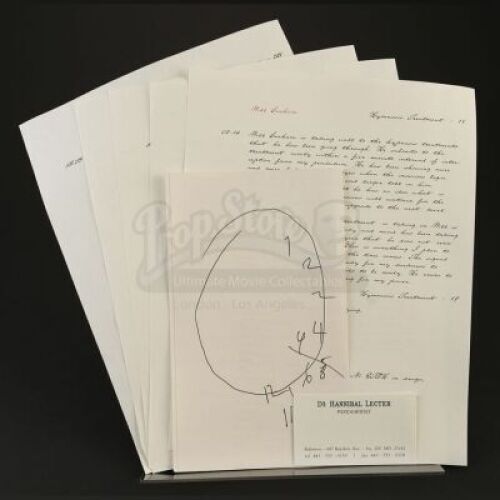 HANNIBAL - Hannibal Lecter's (Mads Mikkelsen) Psychiatric Notes on Will Graham (Hugh Dancy)