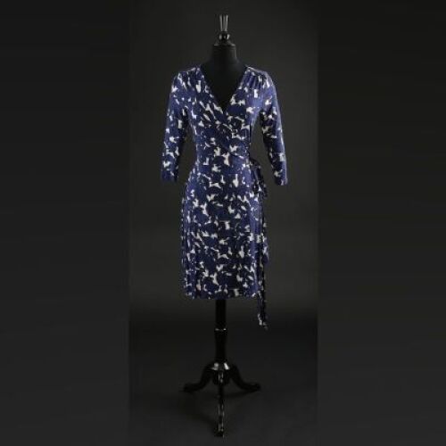 HANNIBAL - Dr. Alana Bloom's (Caroline Dhavernas) "Trou Normand" Wrap Dress