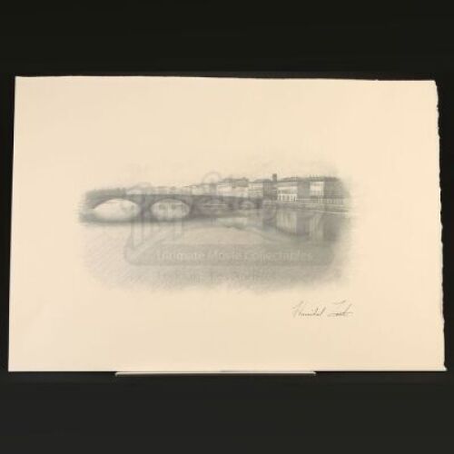 HANNIBAL - Hannibal Lecter's (Mads Mikkelsen) "Aperitif" River City Printed Illustration